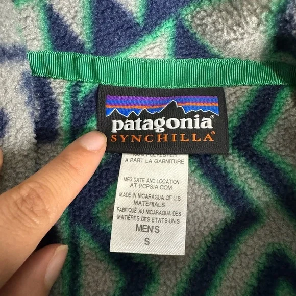 Patagonia Synchilla Men’s Snap-T Fleece Pullover - Picture 5 of 8